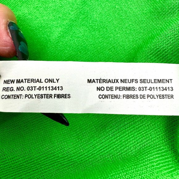 Costumes USA Christmas Holiday Elf Santa Hat Adult One Size Green White Red - Picture 4 of 4